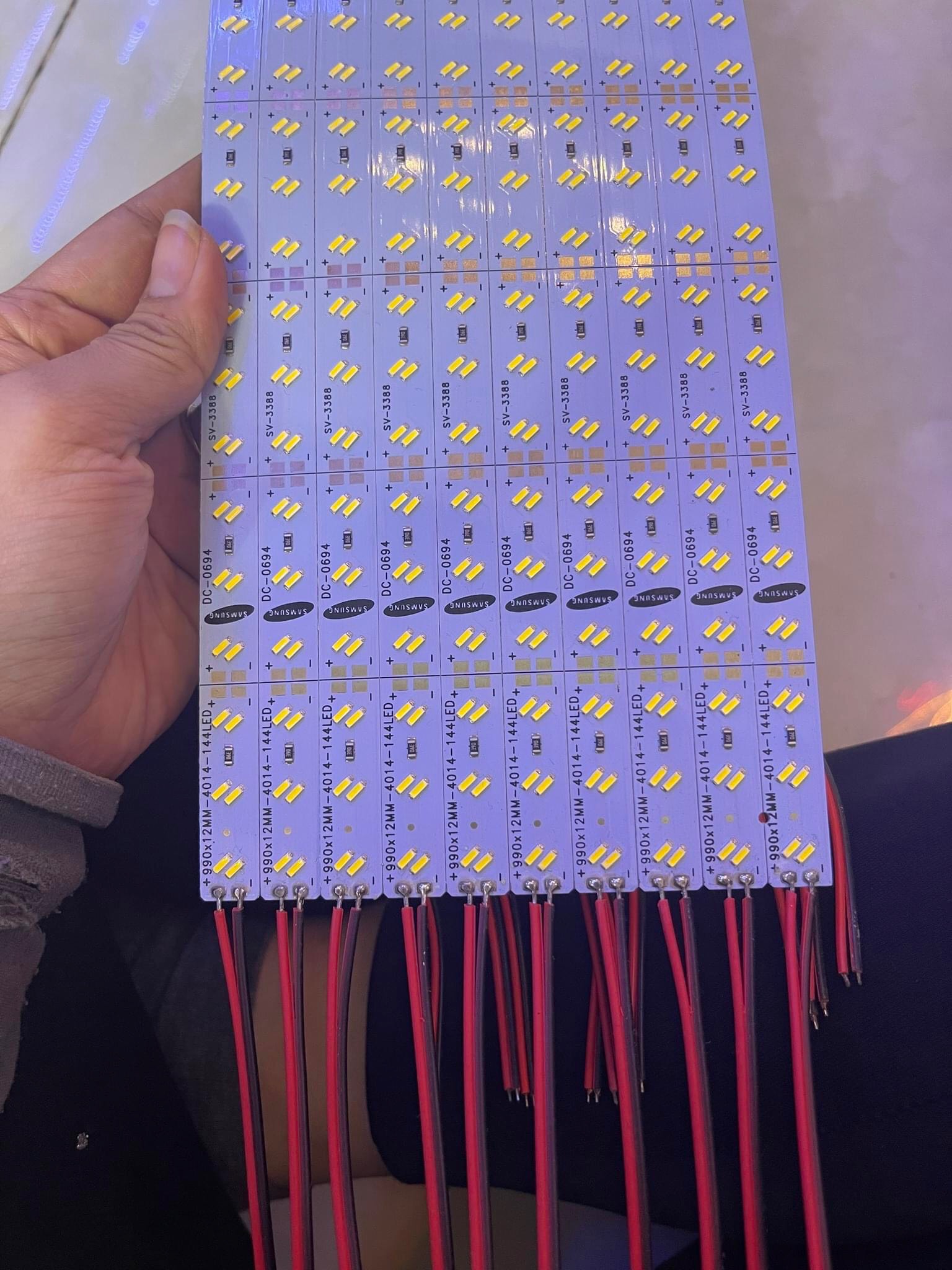 LED Thanh 12V Chip 4014 Đôi Séo 